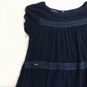 navy blue dress